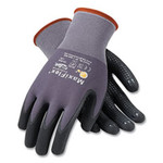 Endurance Seamless Knit Nylon Gloves, Large (size 9), Gray/black, 12 Pairs (PID34844L)
