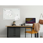 Bi-Silque Magnetic Glass Dry Erase Board (BVCGL080107) Product Image 