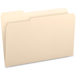 Business Source 1/3 Tab Cut Legal Recycled Top Tab File Folder (BSN99724) View Product Image
