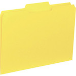 Business Source 1/3 Tab Cut Letter Recycled Top Tab File Folder (BSN43559) View Product Image