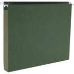 Business Source 1/5 Tab Cut Letter Recycled Hanging Folder (BSN43850) View Product Image