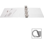 Business Source Basic D-Ring White View Binders (BSN28442) View Product Image