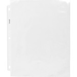 Business Source Economy Weight Sheet Protectors - 11" Height x 9" Width x 2 mil Thickness - For Letter 8 1/2" x 11" Sheet - Ring Binder - Rectangular - Semi Clear - Polypropylene Business Source Economy Weight Sheet Protectors - 11" Height x 9" Width x 2 mil Thickness - For Letter 8 1/2" x 11" Sheet - Ring Binder - Rectangular - Semi Clear - Polypropylene