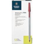 Business Source Medium Point Ballpoint Stick Pens (BSN37504) View Product Image