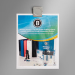 Business Source Nickel Plated Magnetic Clips (BSN37512) Product Image 