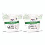 Clorox Healthcare Hydrogen Peroxide Cleaner Disinfectant Wipes, 12 x 11, Unscented, White, 185/Pack, 2 Packs/Carton