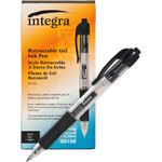 Integra Retractable 0.5mm Gel Pens (ITA36156) Product Image 