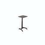 Kantek Mobile Sit-to-Stand Desk, 23.5 x 20.5 x 29.75 to 44.25, Black Kantek Mobile Sit-to-Stand Desk, 23.5 x 20.5 x 29.75 to 44.25, Black