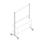 Lorell Adaptable Panel Legs (LLR90272) View Product Image