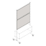 Lorell Adaptable Panel Dividers (LLR90276) View Product Image