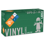 Safety Zone 3 mil General-purpose Vinyl Gloves (SZNGVP9LG1BL) Product Image 