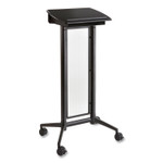 Safco Impromptu Lectern, 26.5 x 18.75 x 46.5, Black