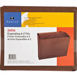 Business Source Letter Recycled Expanding File - 8 1/2" x 11" - 21 Pocket(s) - Brown - 30% Recycled Business Source Letter Recycled Expanding File - 8 1/2" x 11" - 21 Pocket(s) - Brown - 30% Recycled