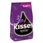 Hershey's KISSES Special Dark Chocolate Candy, Party Pack, 32.1 oz Bag