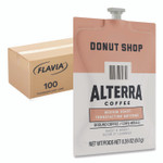 FLAVIA Alterra Donut Shop Coffee Freshpack, 100/Carton