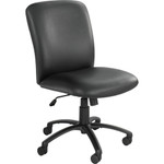 Uber Big/tall Series High Back Chair, Vinyl, Supports Up To 500 Lb, 19.5" To 23.5" Seat Height, Black (SAF3490BV) Uber Big/tall Series High Back Chair, Vinyl, Supports Up To 500 Lb, 19.5" To 23.5" Seat Height, Black (SAF3490BV)