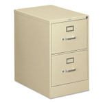 HON 310 Series Vertical File, 2 Legal-Size File Drawers, Putty, 18.25" x 26.5" x 29"