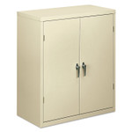 HON Assembled Storage Cabinet, 36w x 18.13d x 41.75h, Putty HON Assembled Storage Cabinet, 36w x 18.13d x 41.75h, Putty