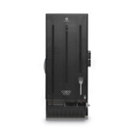 Dixie SmartStock Mediumweight Polystyrene Dispenser, Holds 120 Forks, 10 x 8.78 x 24.75, Translucent Black