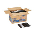 Dixie SmartStock Tri-Tower Dispensing System Polystyrene Cutlery, Mediumweight Knife, Plastic, Black, 40/Pack, 24 Packs/Carton