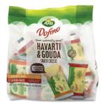 Arla Havarti and Gouda Cheese Snack Bars, 0.75 oz Bars, 24 Bars/Carton