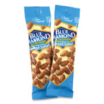 Blue Diamond Roasted Salted Almonds, 1.5 oz Tube, 12 Tubes/Carton