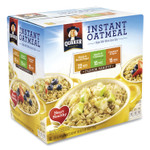 Quaker Instant Oatmeal, Assorted Varieties, 1.51 oz Envelope, 52/Carton