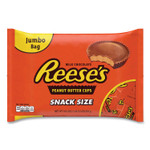 Reese's Snack Size Peanut Butter Cups, Jumbo Bag, 19.5 oz Bag