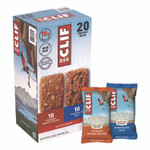 CLIF Bar Energy Bar, Chocolate Chip/Crunchy Peanut Butter, 2.4 oz, 20/Box
