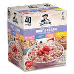 Quaker Instant Oatmeal, Assorted Varieties, 1.05 oz Packet, 40/Box Quaker Instant Oatmeal, Assorted Varieties, 1.05 oz Packet, 40/Box