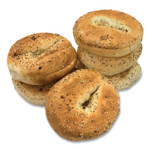 National Brand Fresh Everything Bagels, 6/Pack