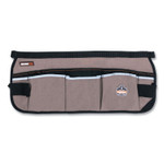 ergodyne Arsenal 5706 13-Pocket Waist Apron, 13 Compartments, 23 x 9, Canvas, Gray
