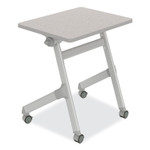 Safco Learn Nesting Rectangle Desk, 28" x 22.25" x 29.5", Gray Safco Learn Nesting Rectangle Desk, 28" x 22.25" x 29.5", Gray