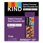 KIND Nuts and Spices Bar, Salted Caramel and Dark Chocolate Nut, 1.4 oz, 12/Pack