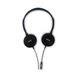 Maxell HP200 Headphone with Microphone, 6 ft Cord, Black Maxell HP200 Headphone with Microphone, 6 ft Cord, Black