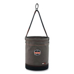 ergodyne Arsenal 5960 Canvas Hoist Bucket with D-Rings, 150 lb, Gray ergodyne Arsenal 5960 Canvas Hoist Bucket with D-Rings, 150 lb, Gray