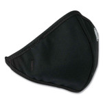 ergodyne N-Ferno 6870 2-Layer Thermal Mouthpiece, Fleece/Cotton, Black, One Size Fits Most