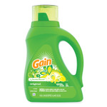 Gain Liquid Laundry Detergent, Gain Original Scent, 46 oz Bottle, 6/Carton