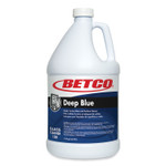 Betco Deep Blue Glass and Surface Cleaner, Pleasant Scent, 1 gal Bottle, 4/Carton