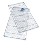 Safco Industrial Extra Shelf Pack, 36w x 18d x 1.5h Steel, Metallic Gray, 2/Pack