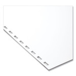 GBC CombBind Pre-Punched Paper, 19-Hole, 92 Bright, 20 lb Bond Weight, 8.5 x 11, Unruled, 500/Ream