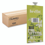 FLAVIA The Bright Tea Co. Green with Jasmine Tea Freshpack, 100/Carton