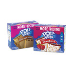 Kellogg's Pop Tarts, Brown Sugar Cinnamon/Strawberry, 2 Tarts/Pouch, 12 Pouches/Pack, 2 Packs/Carton Kellogg's Pop Tarts, Brown Sugar Cinnamon/Strawberry, 2 Tarts/Pouch, 12 Pouches/Pack, 2 Packs/Carton