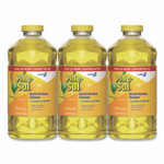 Pine-Sol CloroxPro Multi-Surface Cleaner Concentrated, Lemon Fresh Scent, 80 oz Bottle, 3/Carton