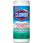Clorox Company Disinfecting Wipes,Fresh Scent,35 Wipes/Canister,840/PL,WE (CLO01593PL)