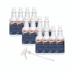 Betco Deep Blue Glass and Surface Cleaner, Ammonia Scent, 32 oz Bottle, 12/Carton