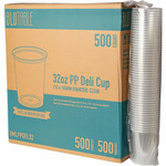 BluTable 32 oz Round Deli Tub Containers (RMLPPDEL32)