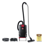 Hoover Commercial HVRPWR 40V Cordless Backpack Vacuum, 6 qt, Black