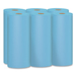 Scott Shop Towels, 1-Ply, 10.4 x 11, Blue, 55/Roll, 6 Rolls/Pack Scott Shop Towels, 1-Ply, 10.4 x 11, Blue, 55/Roll, 6 Rolls/Pack
