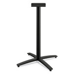 HON Between Standing-Height X-Base for 42" Table Tops, 32.68w x 41.12h, Black